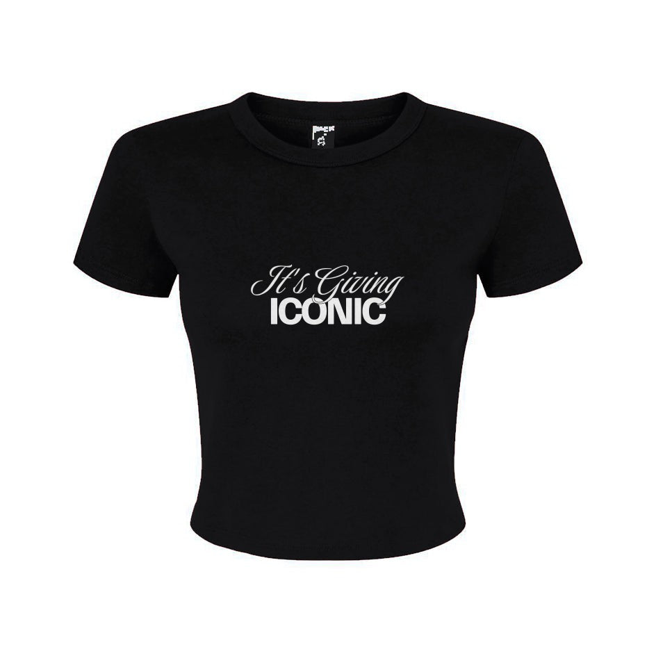ITS GIVING ICONIC BABY TEE