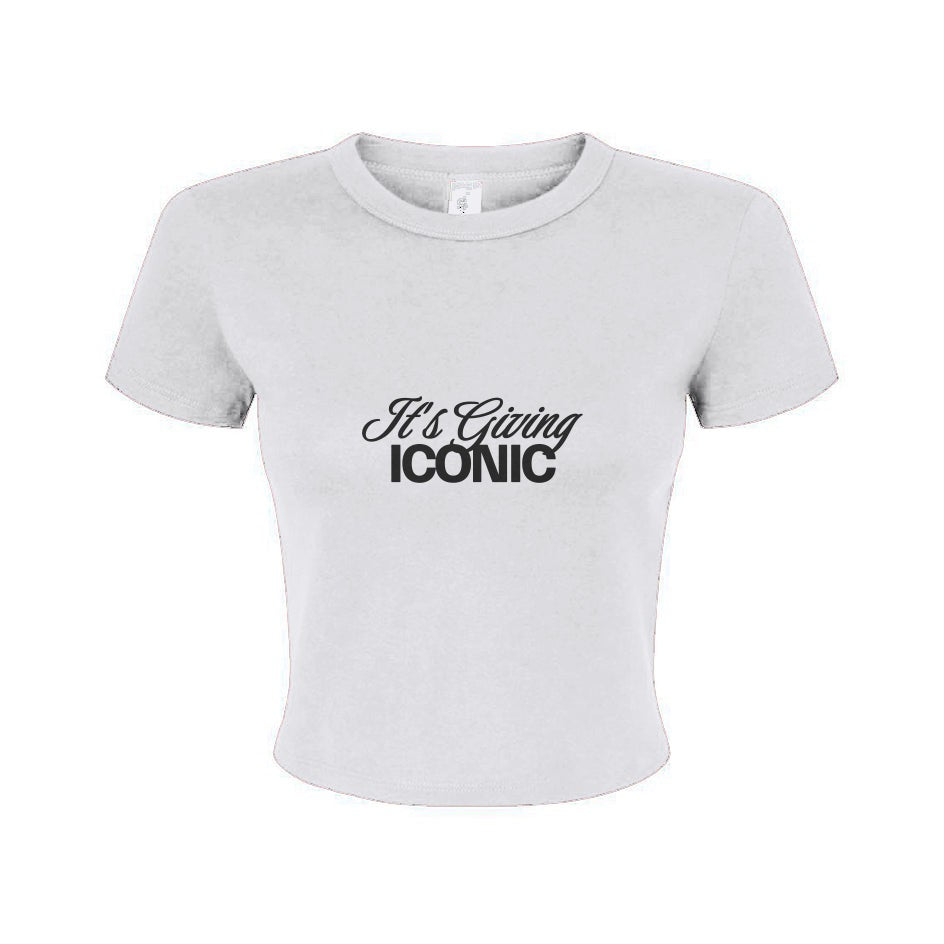 IT'S GIVING ICONIC BABY TEE